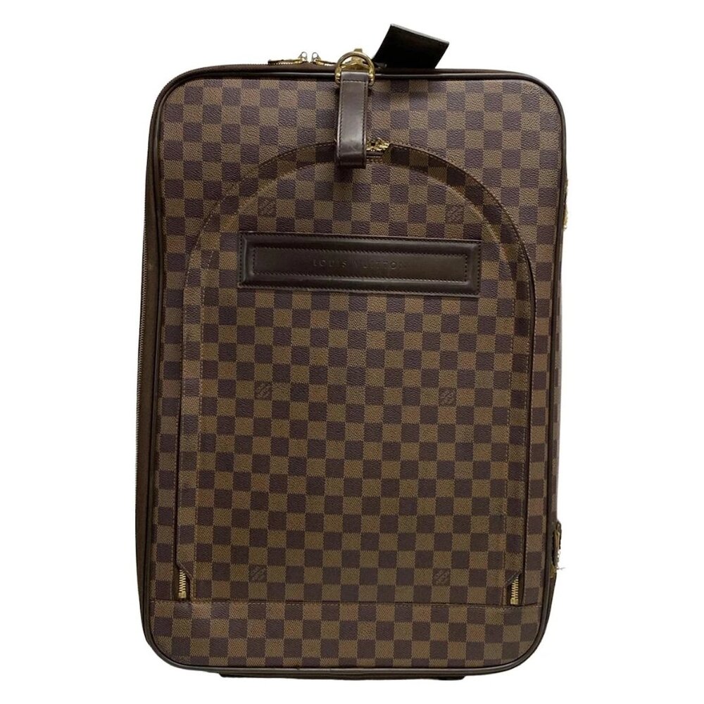 LOUIS VUITTON Pegase 55 (Old Model) Ebene Damier Suitcase bran840-101525 - Picture 1 of 16